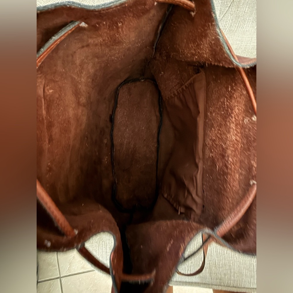 Vintage Brown Leather Backpack - Picture 8 of 15